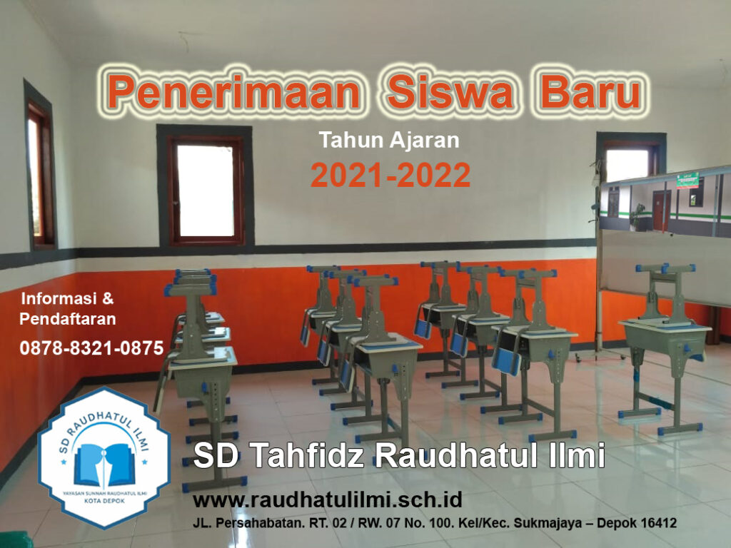 Penerimaan Siswa Baru SD Tahfidz